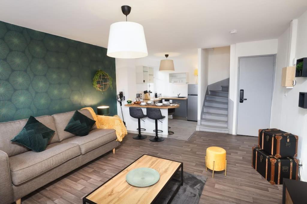 N3 Des Etudes Duplex Hypercentre Wifi Conciergeriedamecarcas Appartement Carcassonne Buitenkant foto